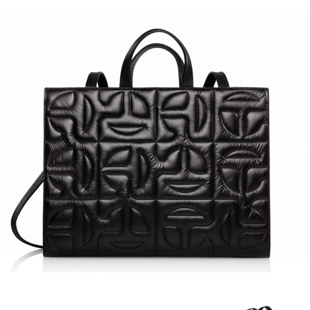 Moose Knuckles X Telfar Black Quilted Large Shopper